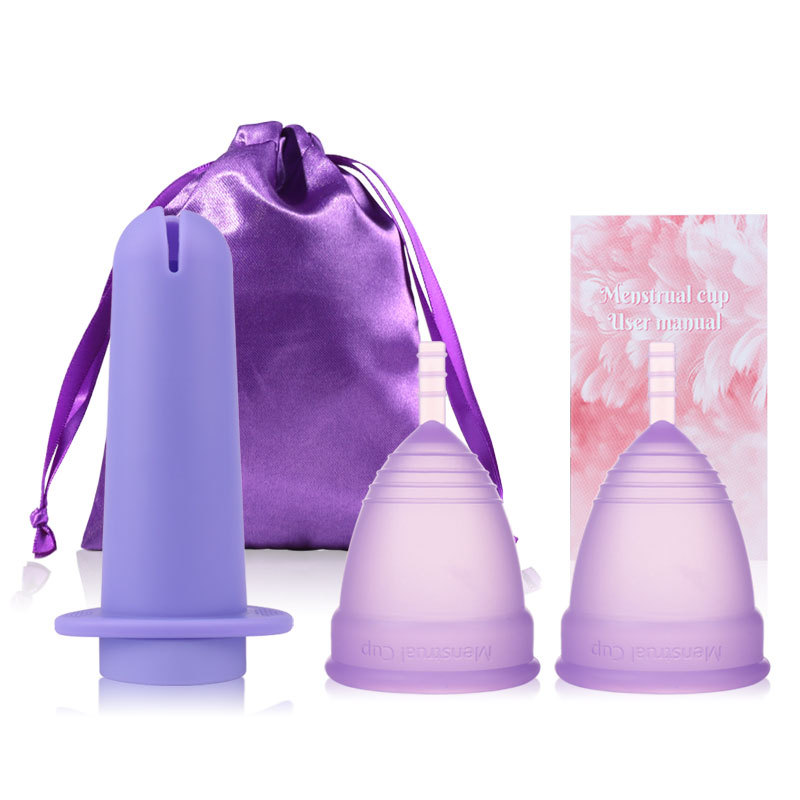 Menstrual Cup Silicone - Nowy zestaw kubków menstruacyjnych Łatwy w