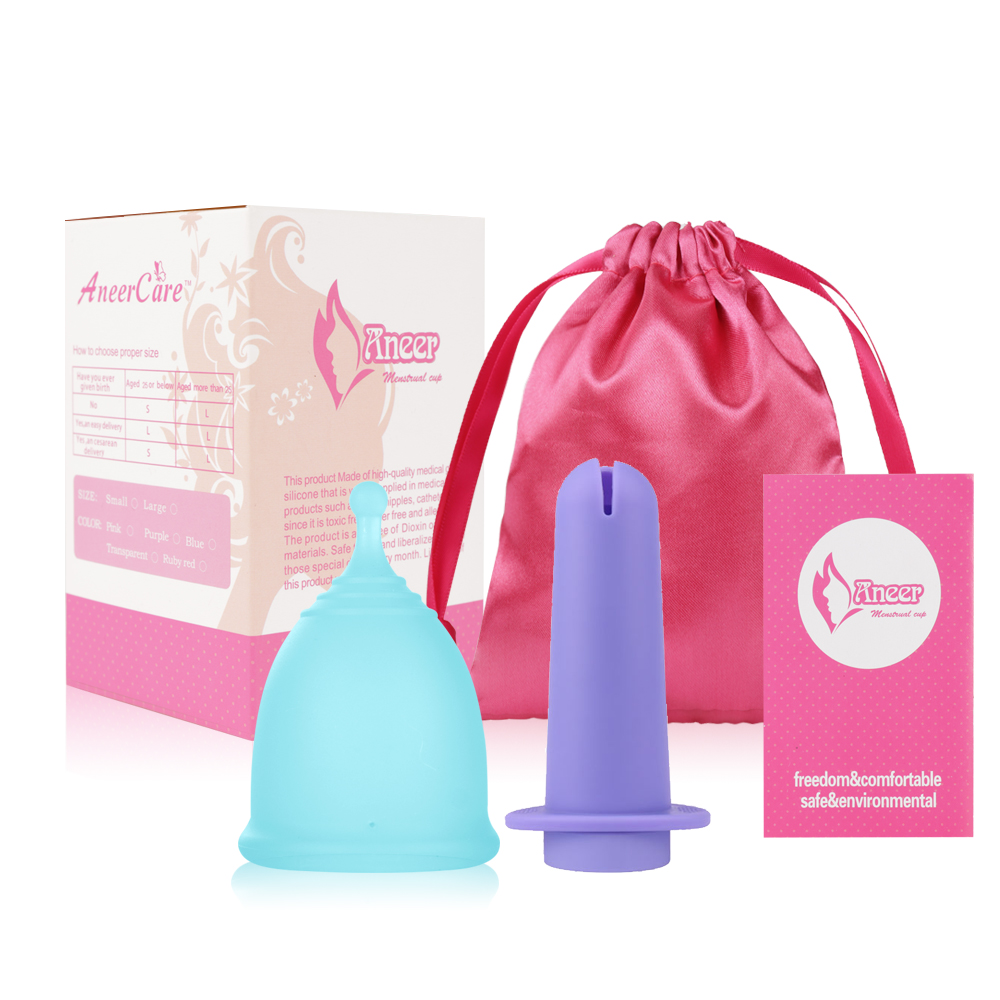 Menstrual Cup Silicone - Higiena kobieca Wzmacniacz kubka menstruacyjnego Łatwy