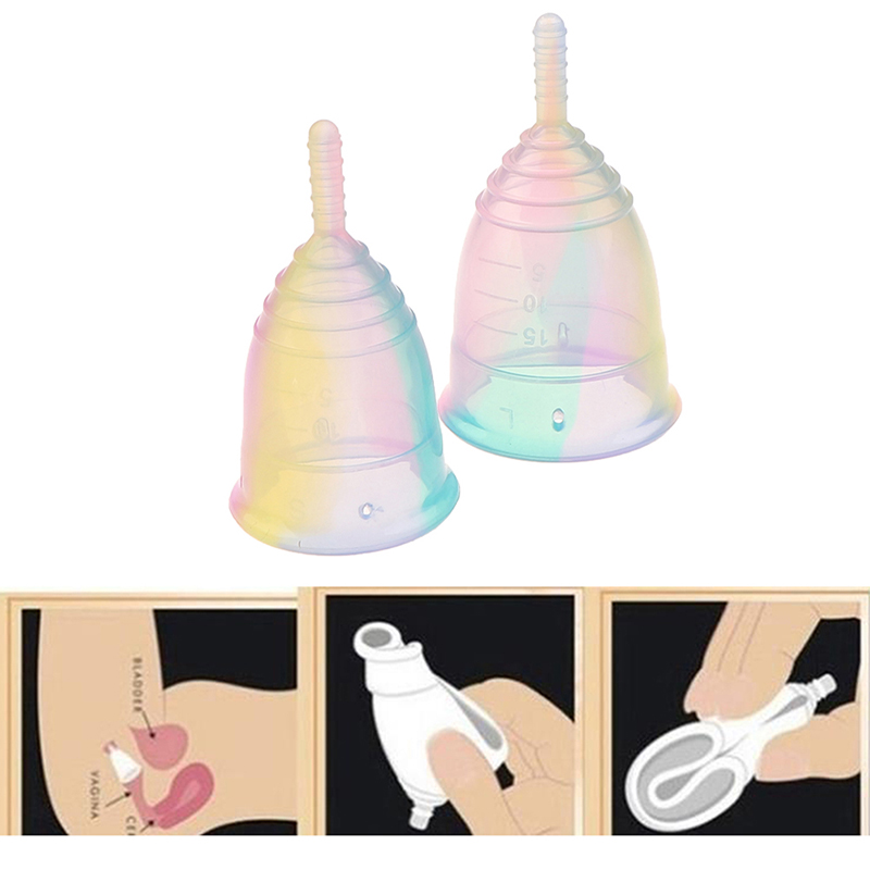 Przenośny silikonowy kubeczek  – Menstrual Cup Silicone recenzja i cena