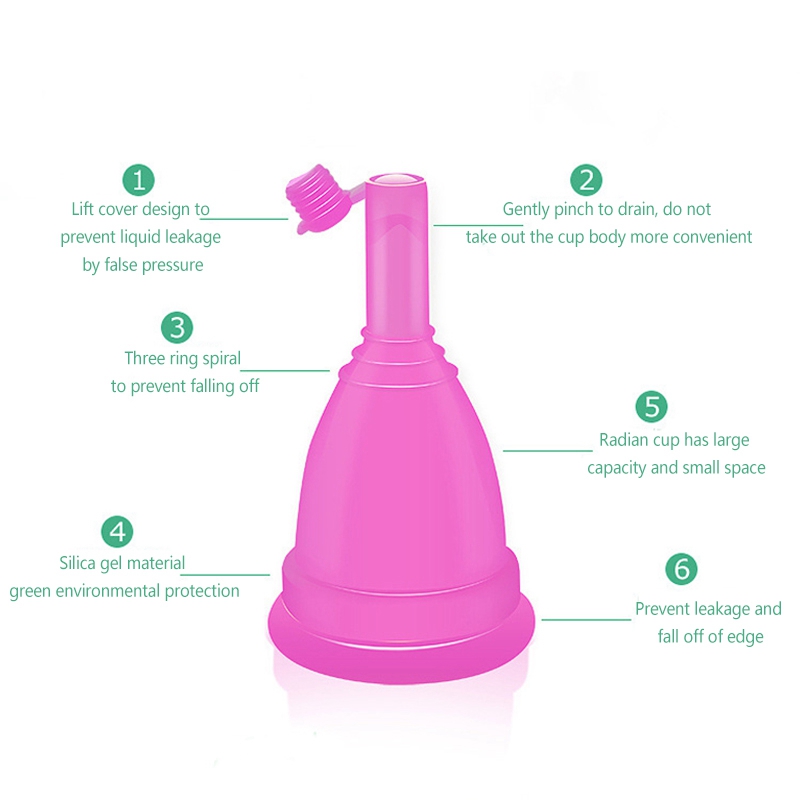 AT44-Higiena kobieca Kubeczek  – Menstrual Cup Silicone recenzja i cena
