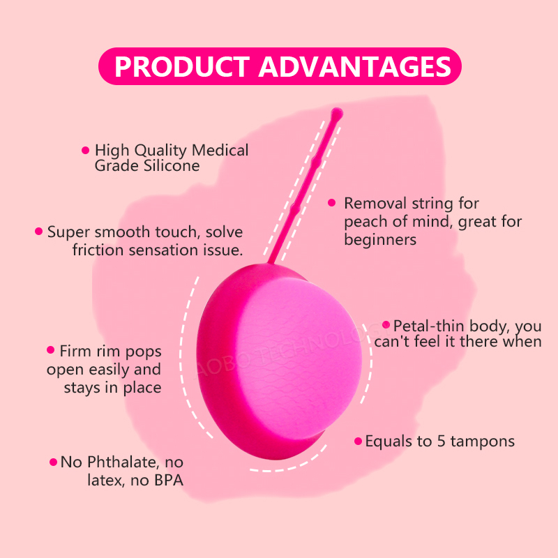 Dysk menstruacyjny damski ze s – Menstrual Cup Silicone recenzja i cena